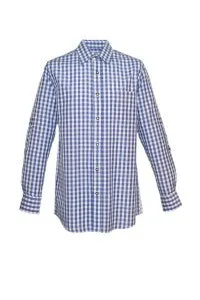 1102-1  Fuchs  Checkered Men Trachten Shirt in different colors