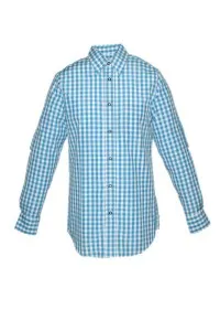 1102-2 or 1102-1  Fuchs  Checkered Men Trachten Shirt in different colors