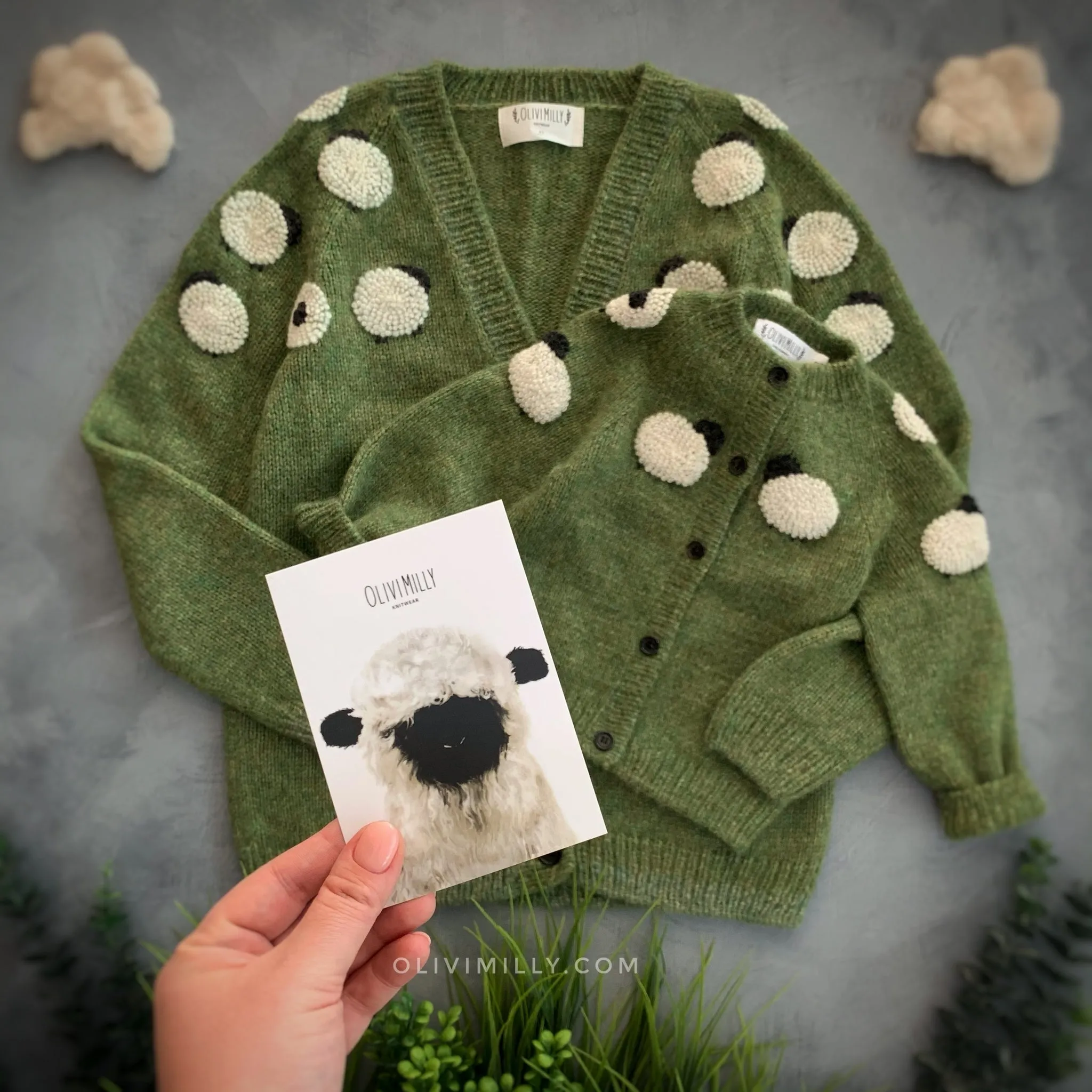 Adult Sheeps cardigan №12
