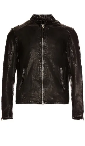 ALLSAINTS Cora Leather Jacket in Black