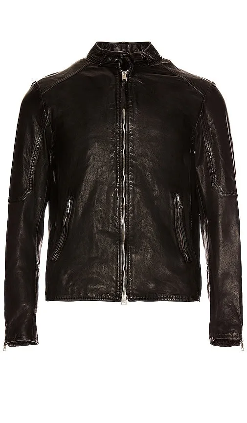 ALLSAINTS Cora Leather Jacket in Black