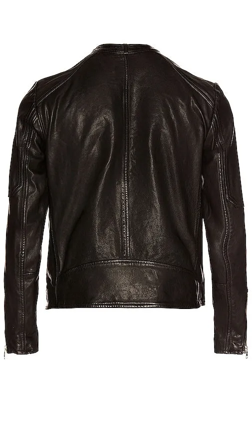 ALLSAINTS Cora Leather Jacket in Black