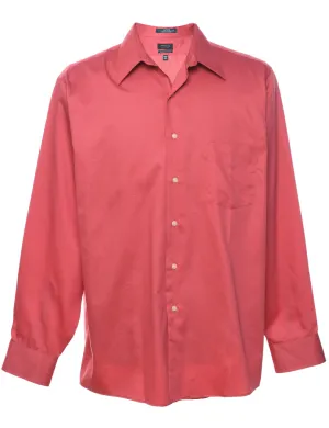 Arrow Salmon Pink Shirt - L
