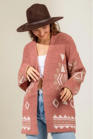 Aztec Soft Cardigan 2 Colors