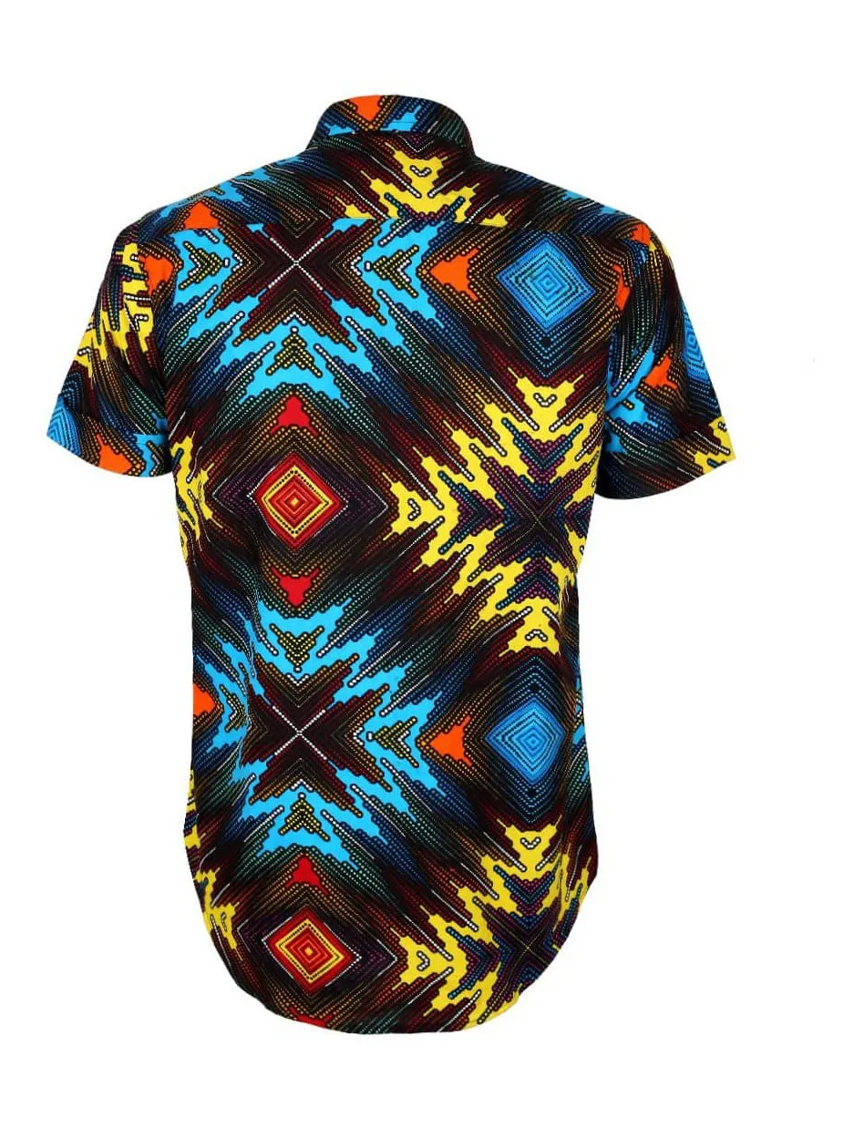 Brave African Print Shirt