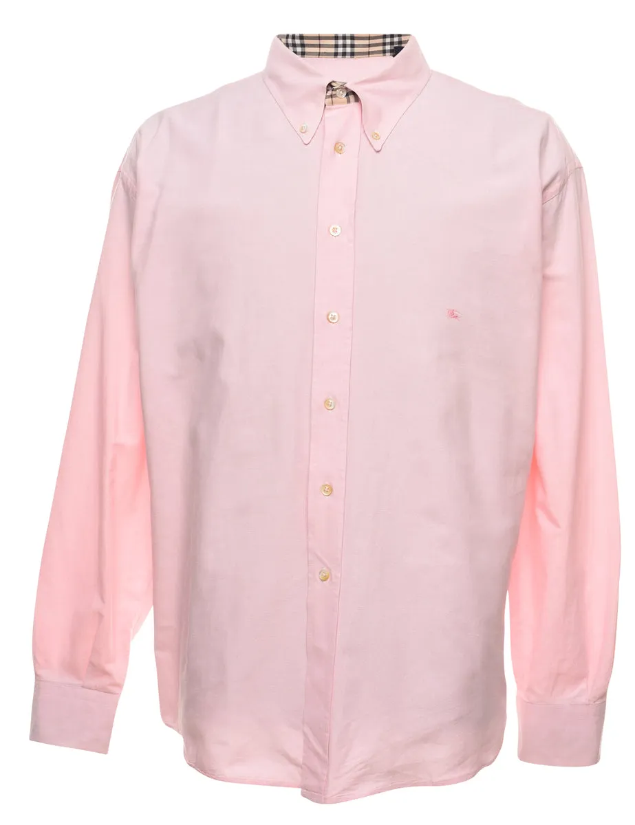 Burberry Pale Pink Smart Shirt - XL