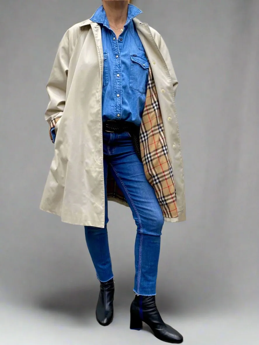 BURBERRY Trench Coat UK10-12