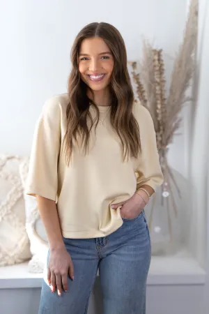 Butter Soft Basic Tee - Alpaca