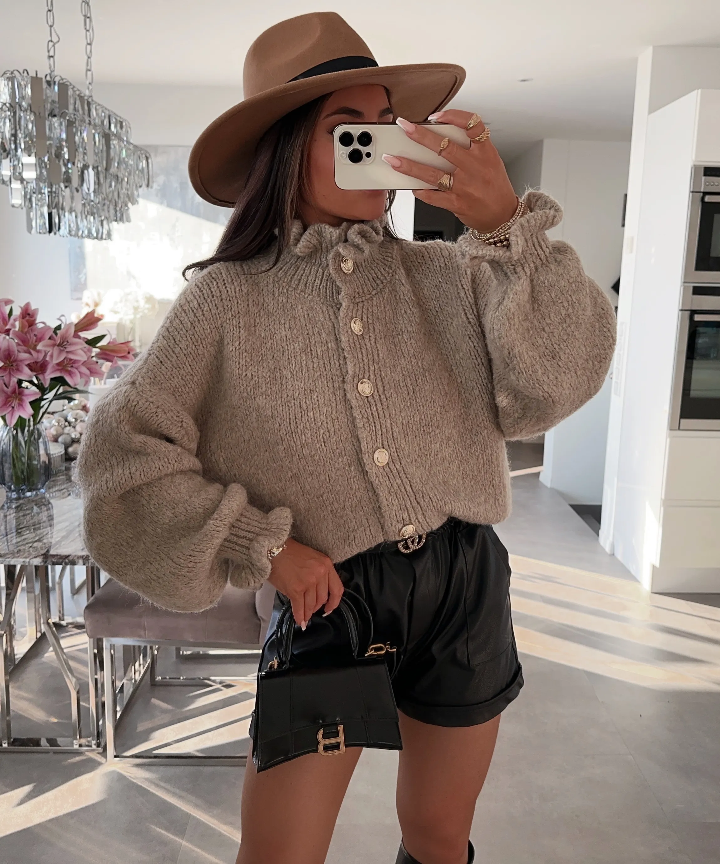 Cardigan Milena Taupe