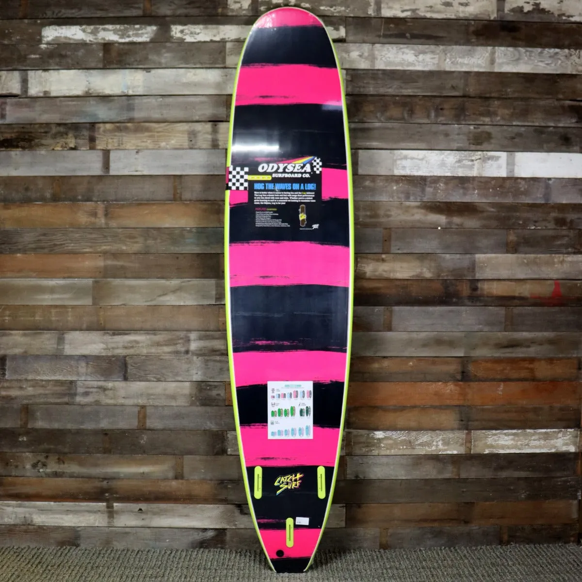 Catch Surf Odysea Log 9'0 x 24 x 3 ½  Surfboard - Lemon