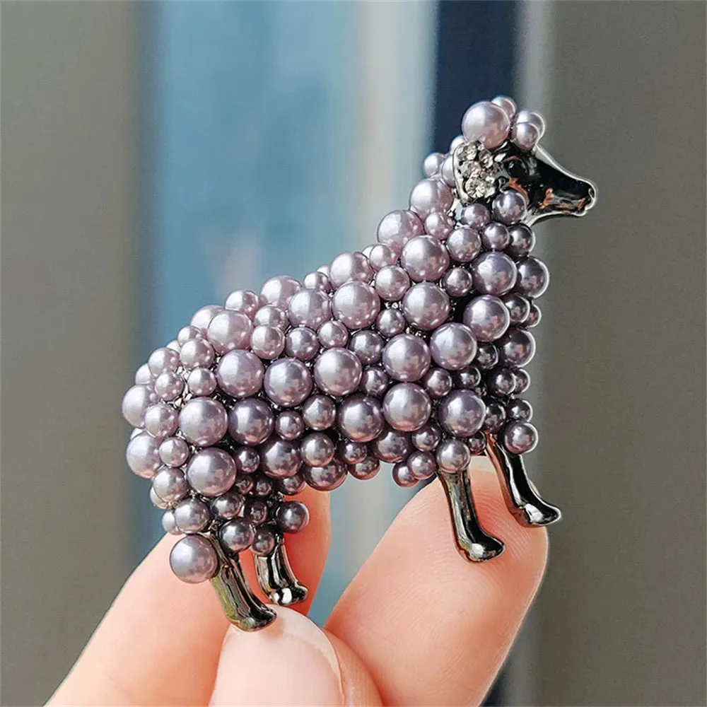 Ceyla Rhinestone Brooch Pin