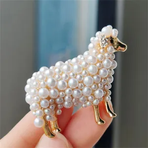 Ceyla Rhinestone Brooch Pin