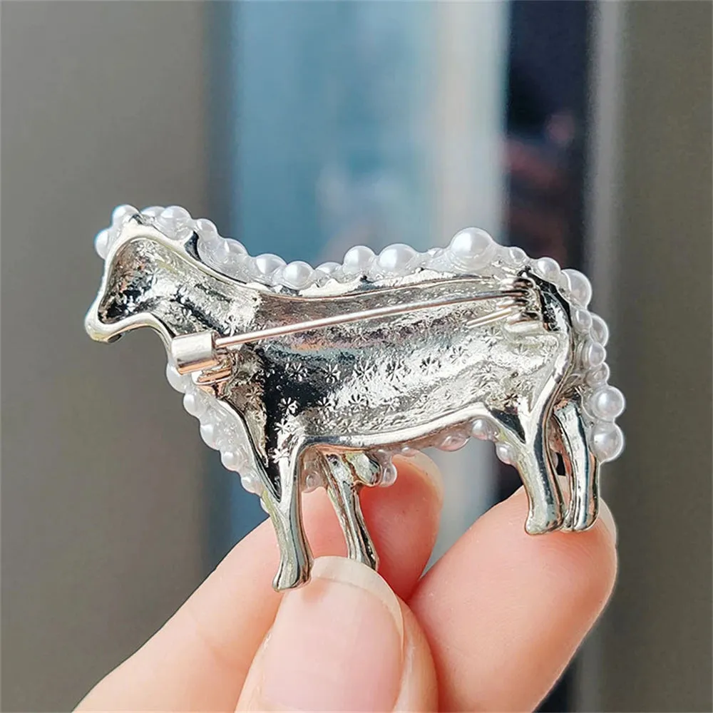 Ceyla Rhinestone Brooch Pin