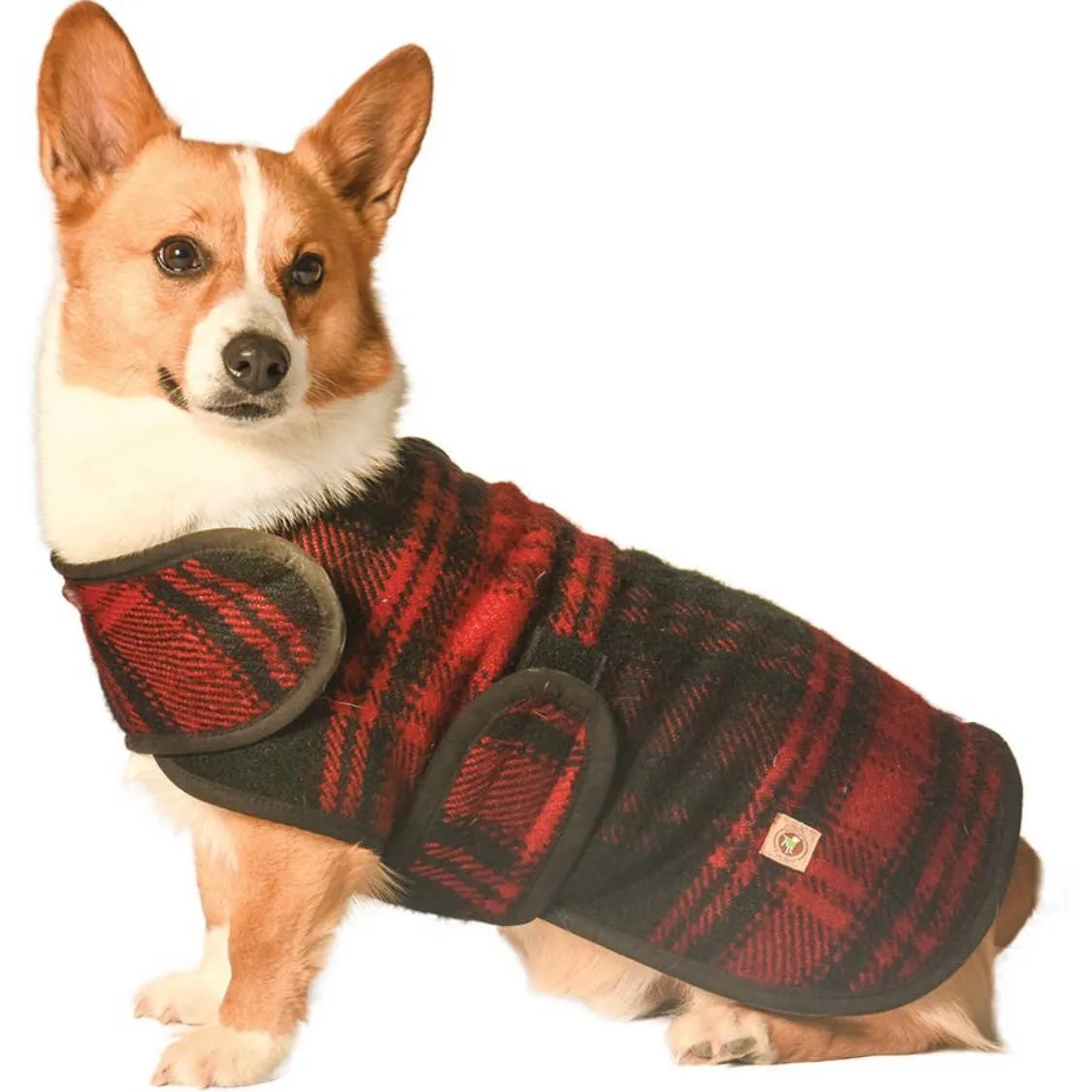 Chilly Dog Sweaters Red Plaid Coat
