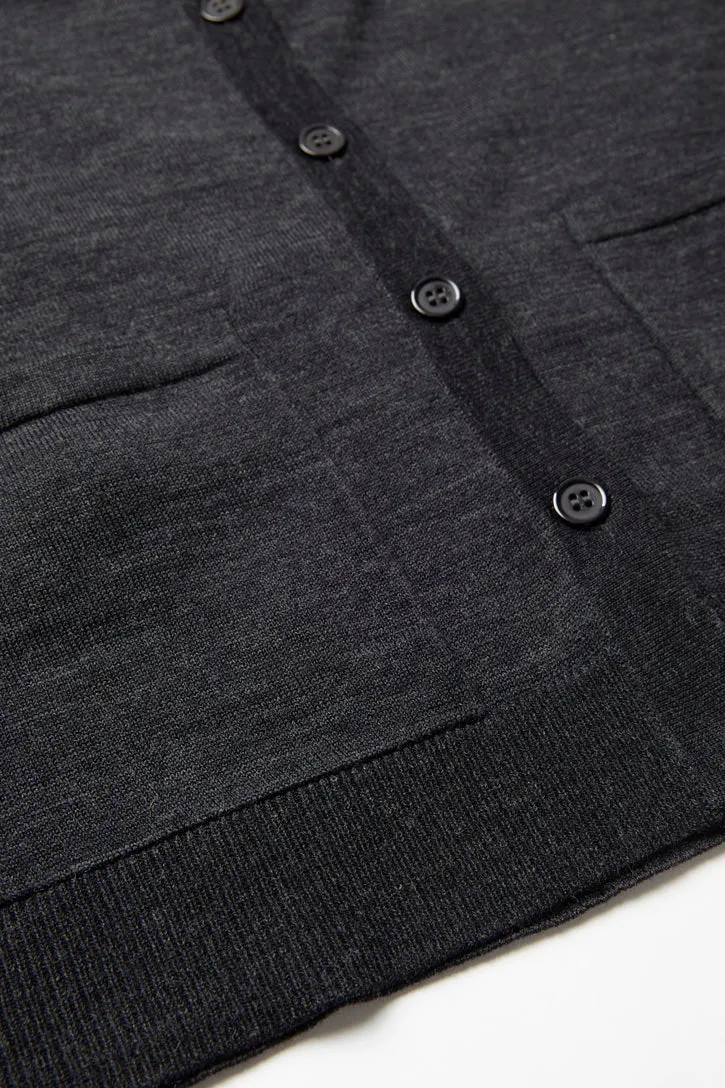 CK045LC - Biz Care - Womens Button Front Knit Cardigan