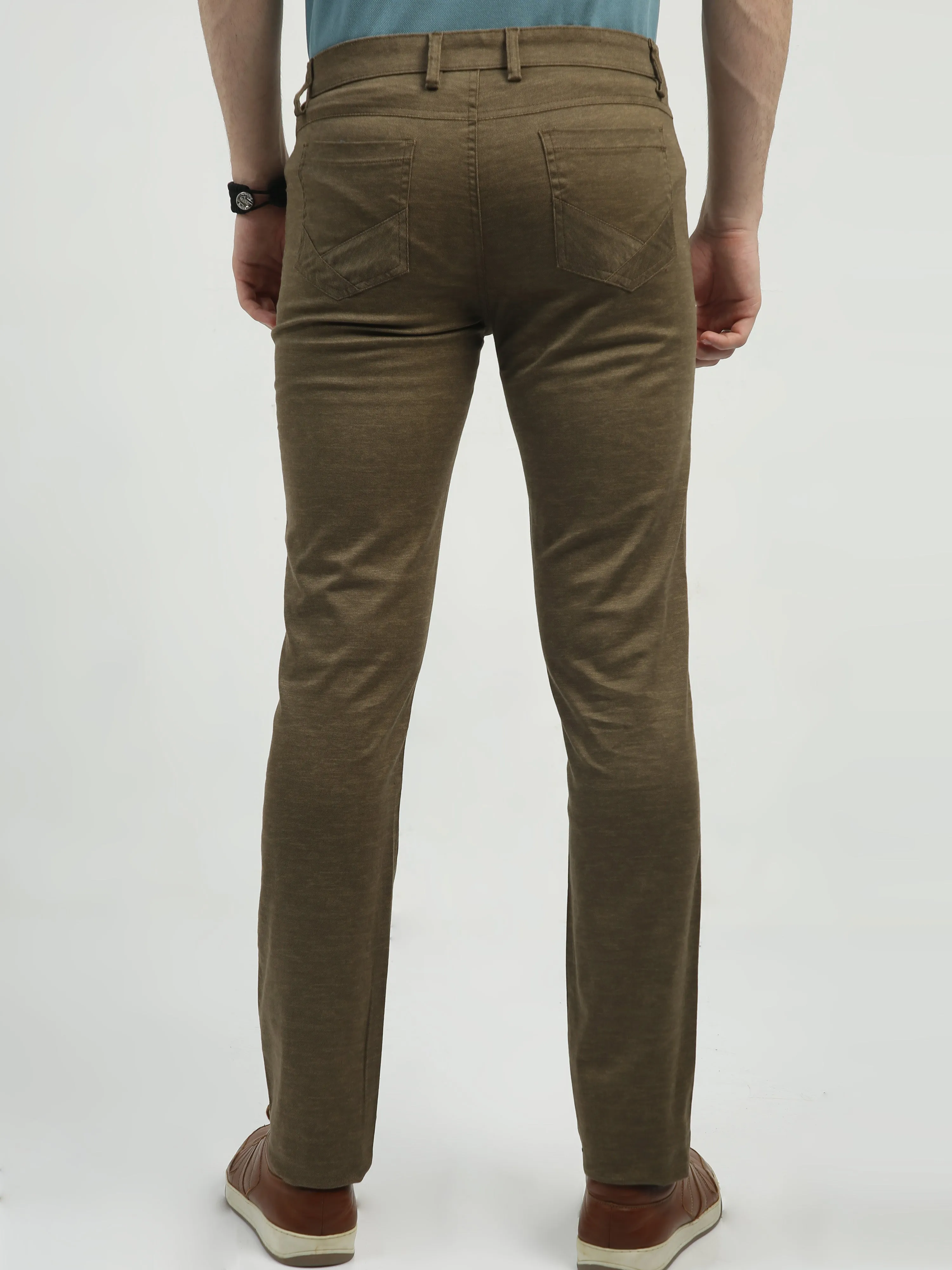 Classic Polo Men's   Chiseled Fit Cotton Trousers | TBO2-28 B-KHA-CF-LY