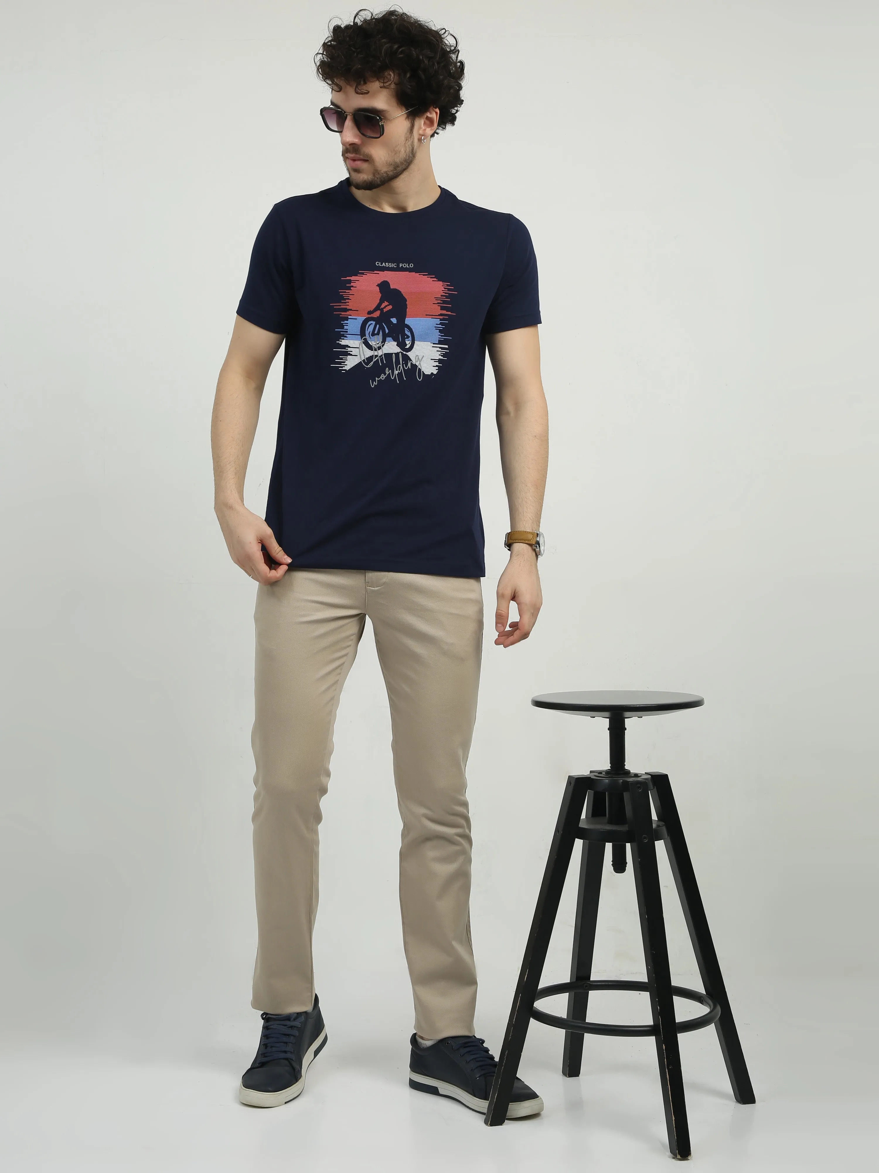 Classic Polo Men's   Chiseled Fit Cotton Trousers | TBO2-29 A-FAW-CF-LY