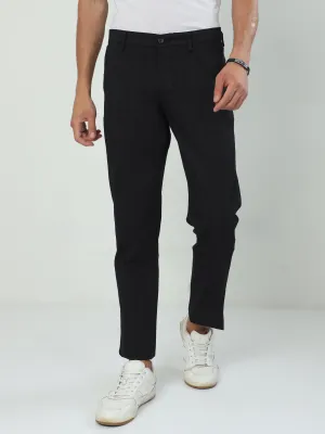Classic Polo Men's   Slim Fit Cotton Trousers | TO2-08 C-BLK-SF-LY