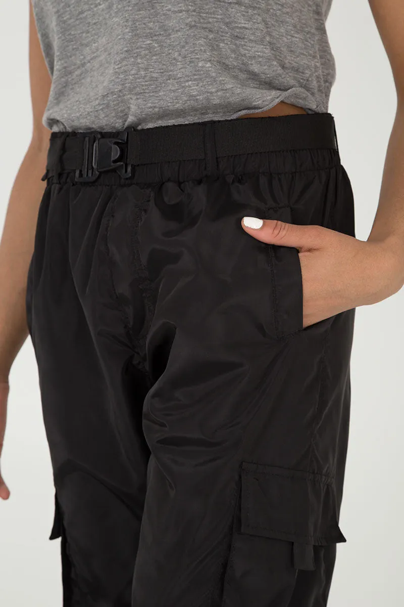 Combat Clip Belt Cuffed Trousers