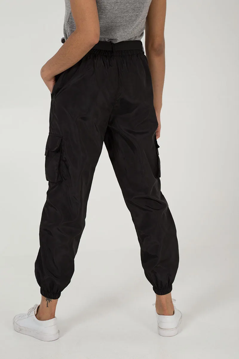 Combat Clip Belt Cuffed Trousers