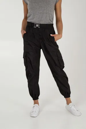 Combat Clip Belt Cuffed Trousers