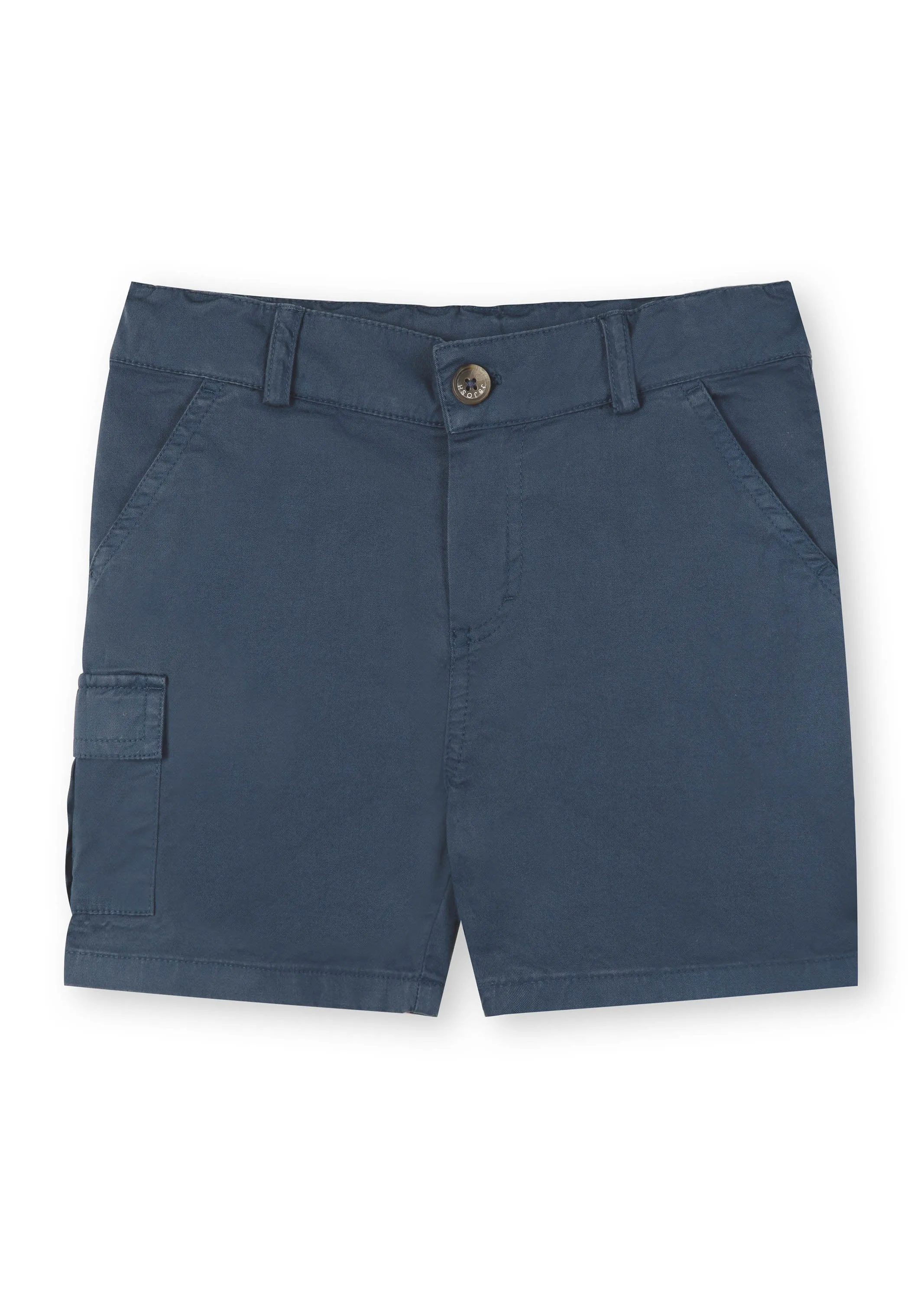 Dark Denim Cargo Shorts