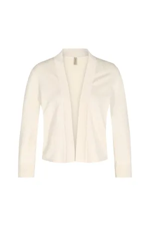 Dollie Open-Front Cardigan - Cream
