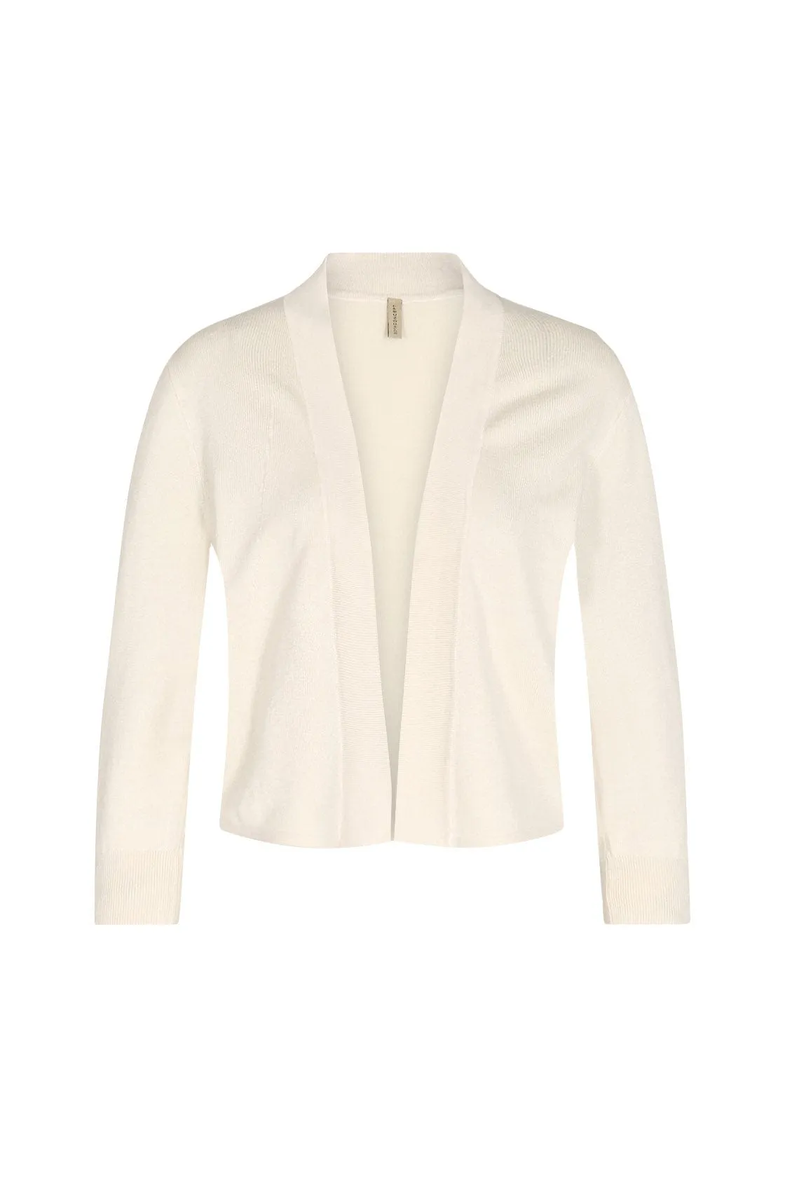 Dollie Open-Front Cardigan - Cream