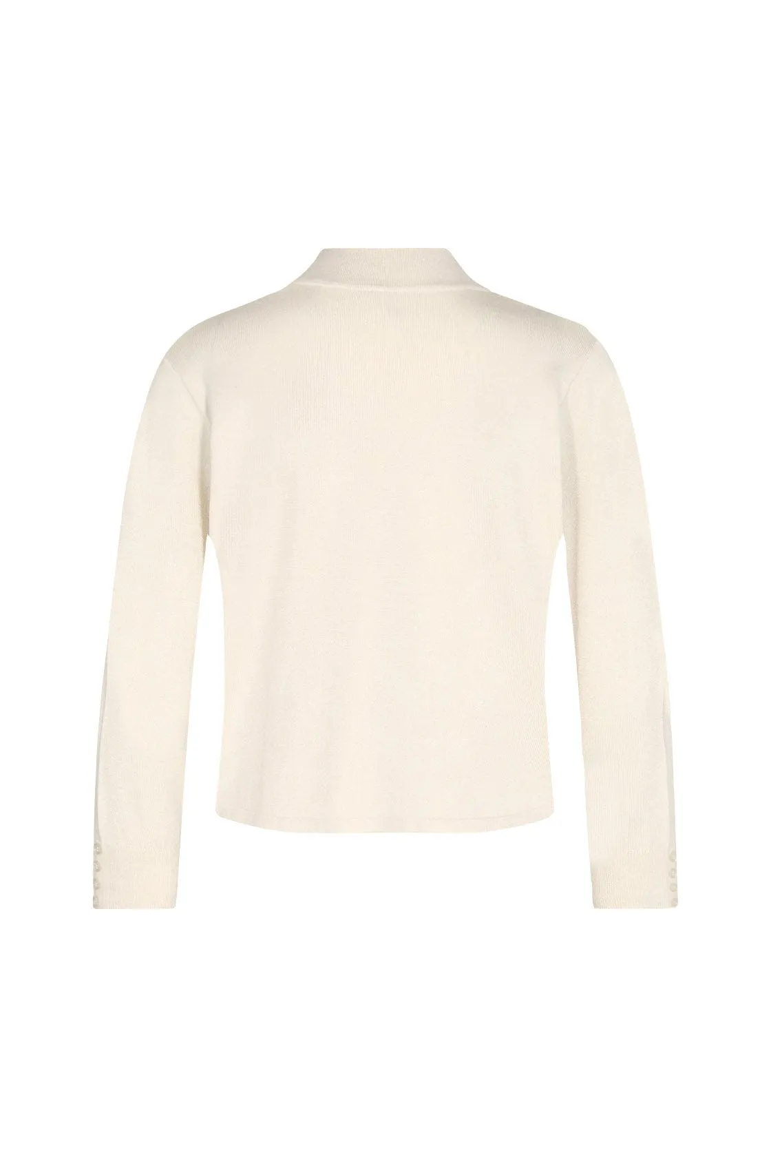 Dollie Open-Front Cardigan - Cream