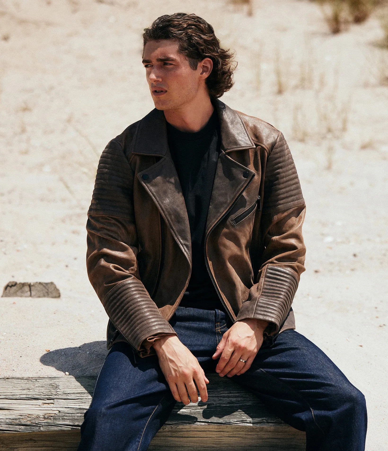 Dom Padded Moto Jacket