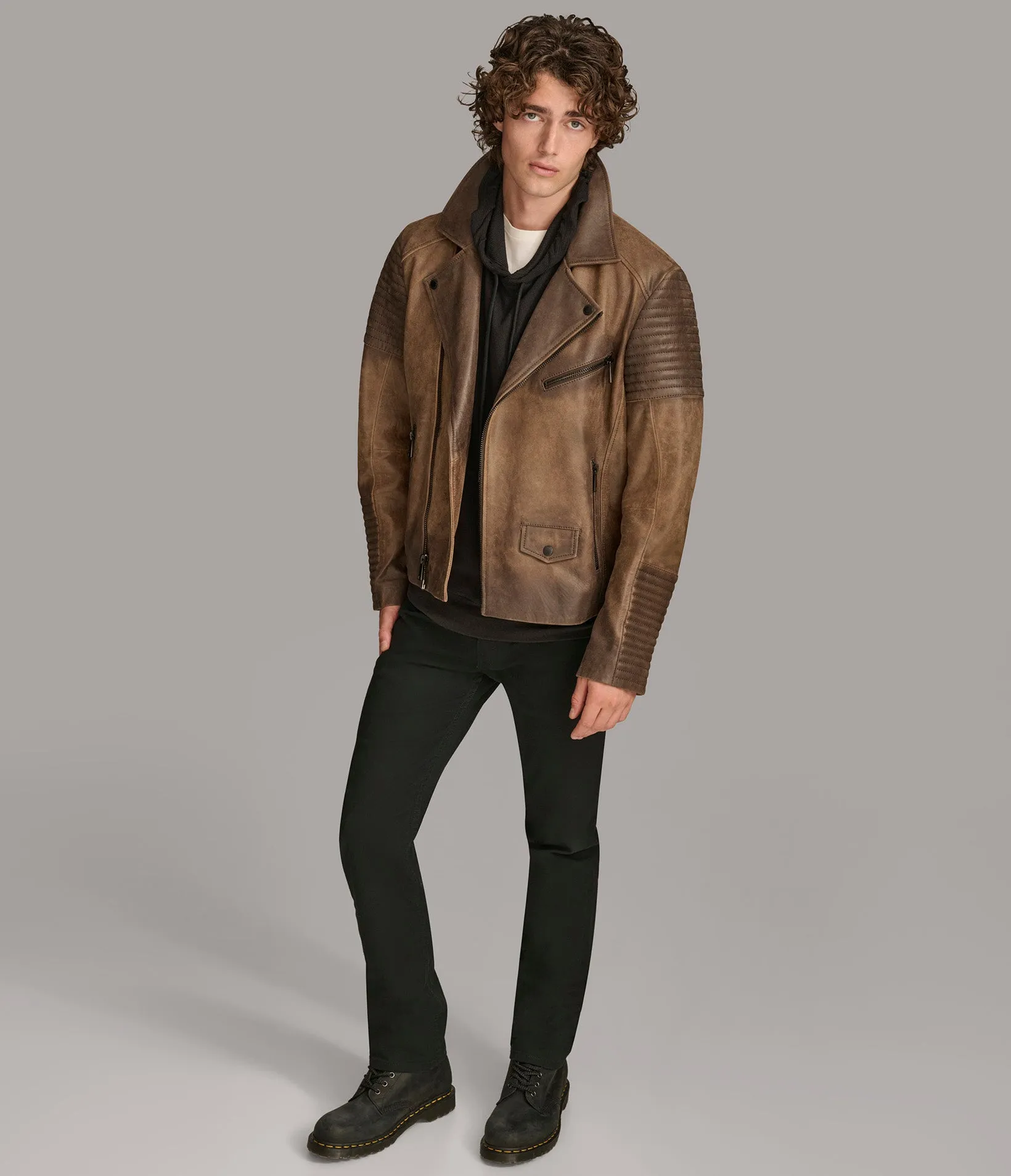 Dom Padded Moto Jacket