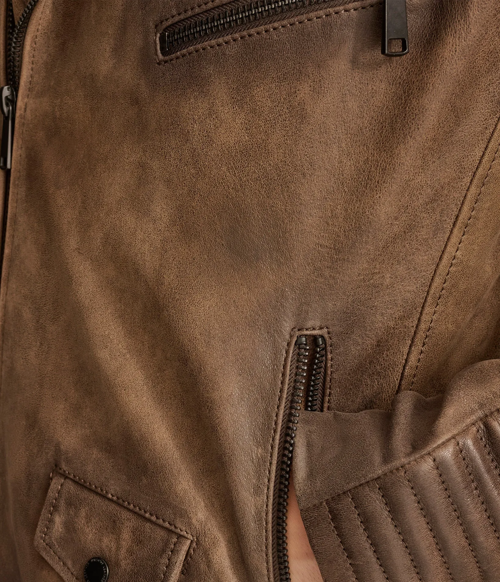 Dom Padded Moto Jacket