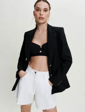 FITTED SUIT JACKET