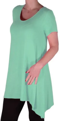 Geneva Short Sleeve Plus Size Tops