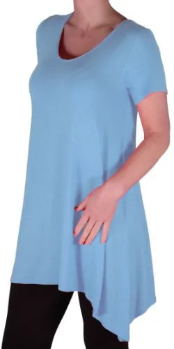Geneva Short Sleeve Plus Size Tops