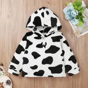 Girls Hooded Printed Long Sleeve Tops Wholesale Clothing For Children