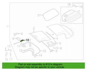Hard Top Wedge - Genuine (NC 2006-2014 PRHT Male)