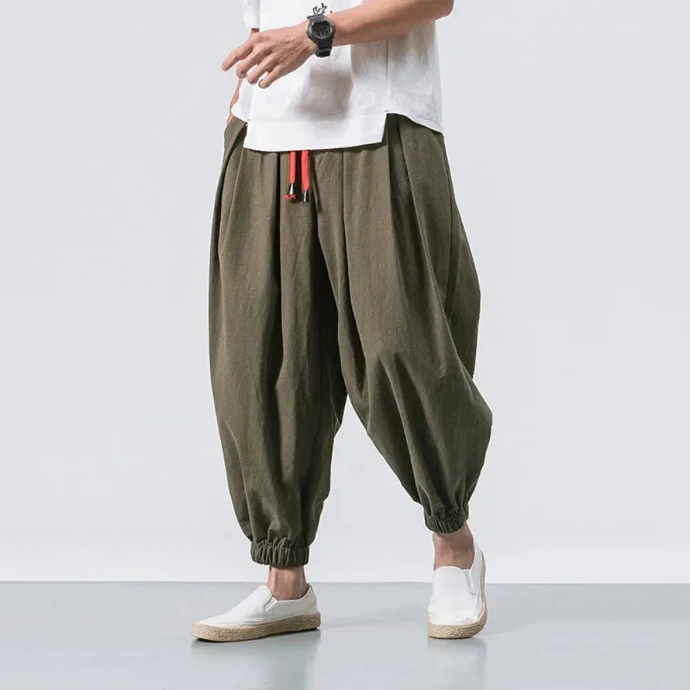 Harem™ Cotton and Linen Jogger Sweatpants