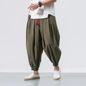 Harem™ Cotton and Linen Jogger Sweatpants
