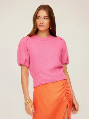 Harvey Pleated Sleeve Sweater