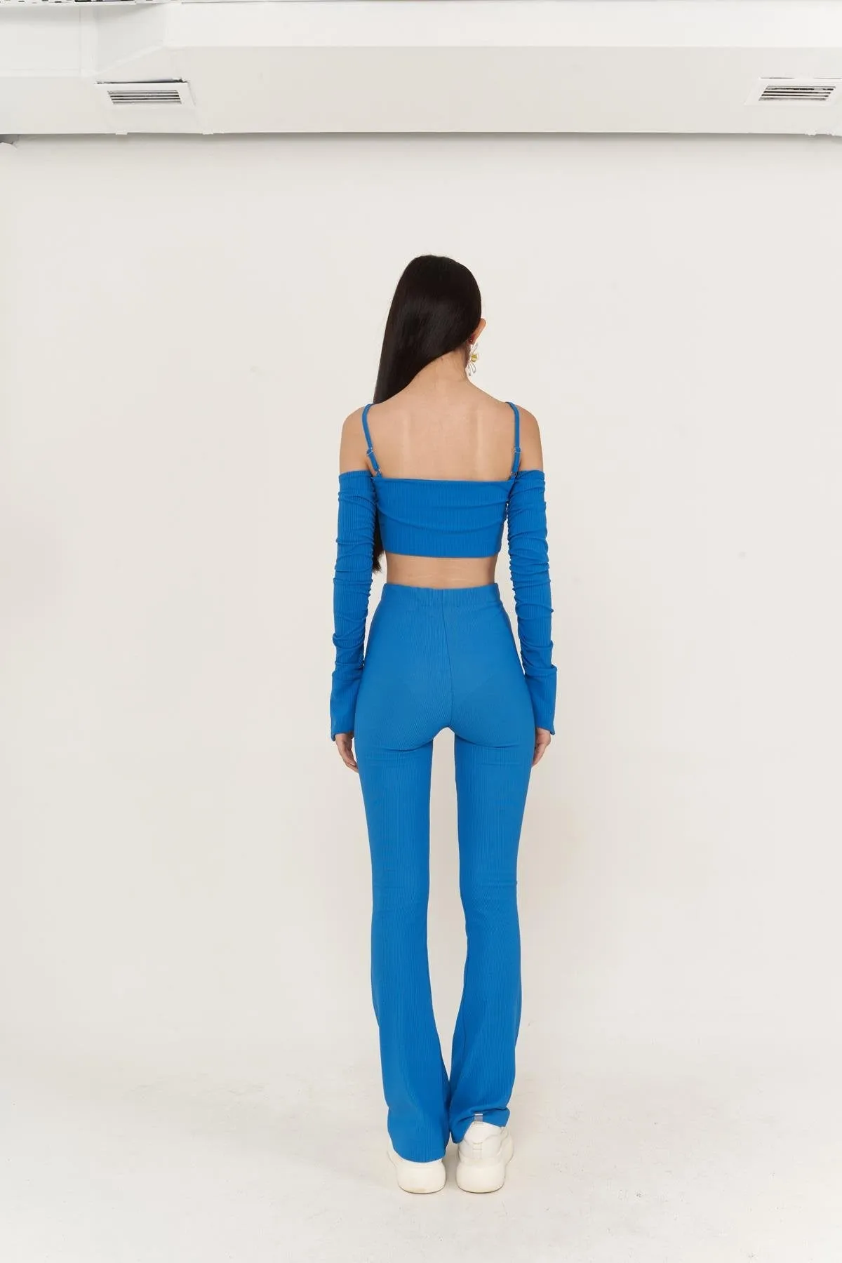 HLLY Women Molly Pants Blue - Huixquilucan