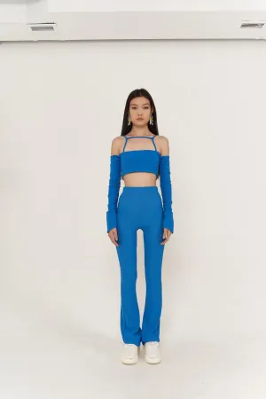 HLLY Women Molly Pants Blue - Huixquilucan