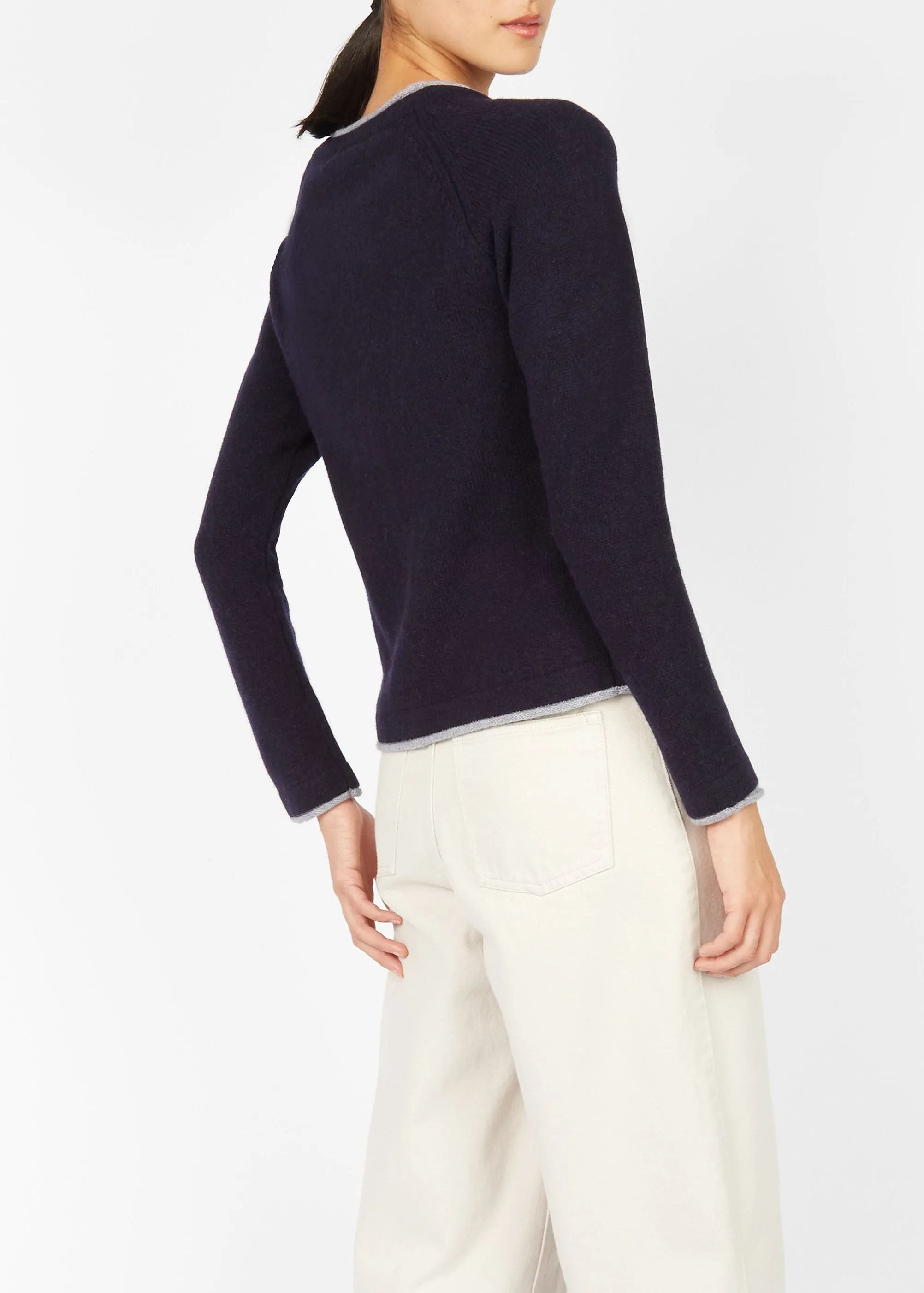 IrelandsEye Women's Killiney Cardigan | Navy