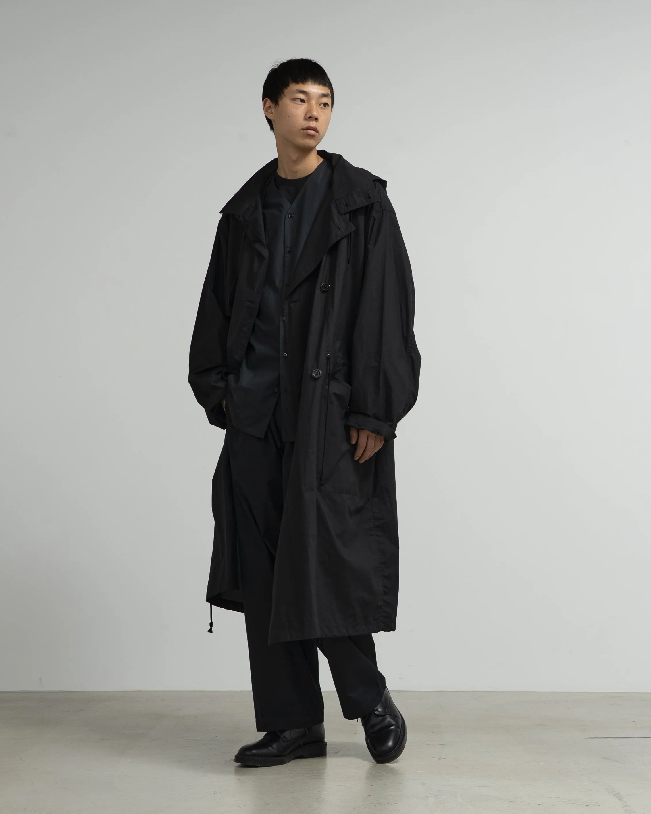 LIGHT HOODED TRENCH