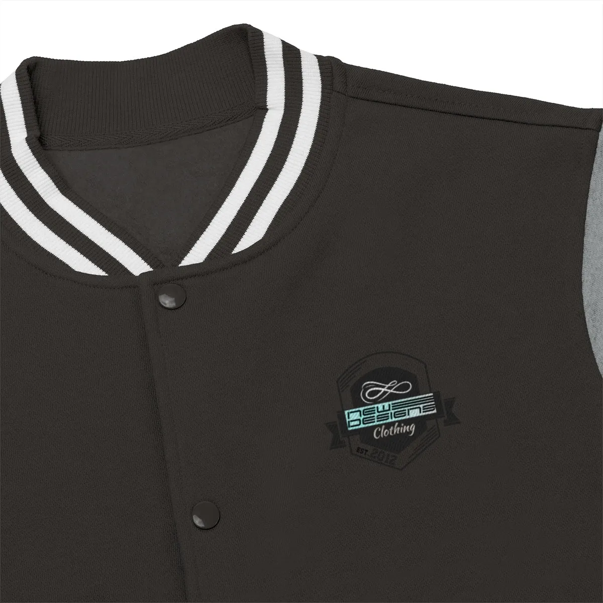 Men's Varsity Jacket (ND) College Print Logo