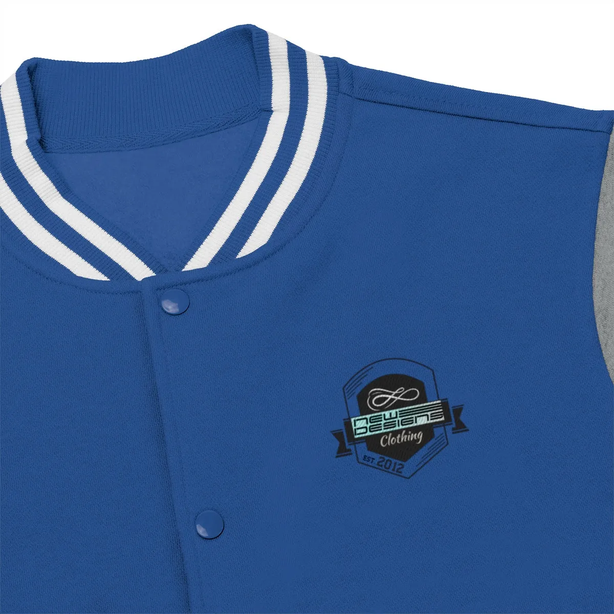 Men's Varsity Jacket (ND) College Print Logo