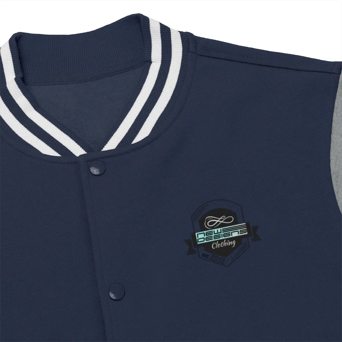 Men's Varsity Jacket (ND) College Print Logo