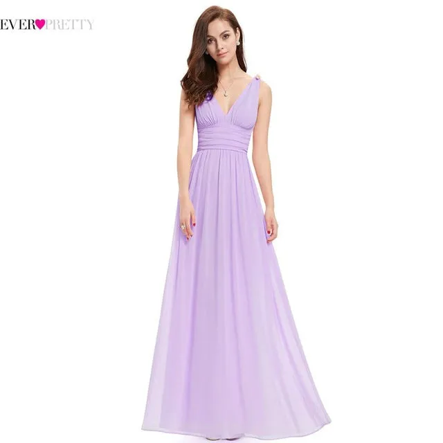 New Arrival V Neck Elegant Evening Dresses