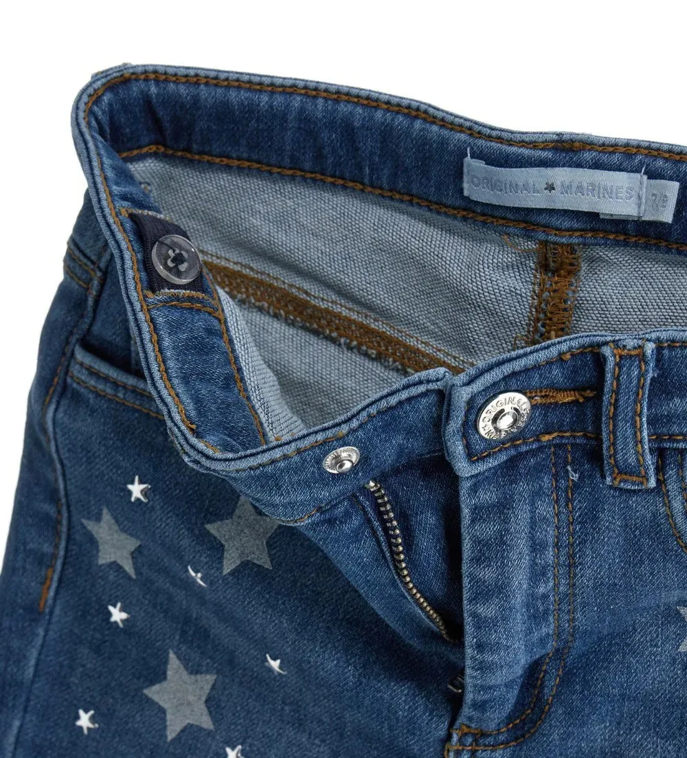 OM Shining Stars Flexible Mid Blue Denim 12946