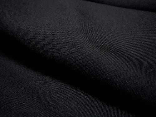 Ramses Collection - Black Regular Fit Double Breasted 2 Piece Suit with Flexible Elastic Waistband